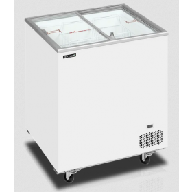 Tefcold IC201SC Sliding Flat Glass Lid Chest Freezer 3 Baskets