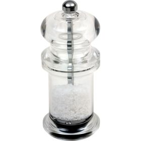 Genware Salt Or Pepper Grinder Acrylic 14cm