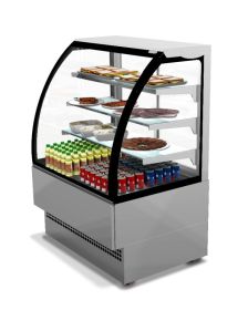 Sterling Pro EVO90 Chilled Patisserie Counter Curved Glass
