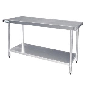 Vogue Stainless Steel Prep Table - T376 - 900(H) x 1200(W) x 600(D)mm