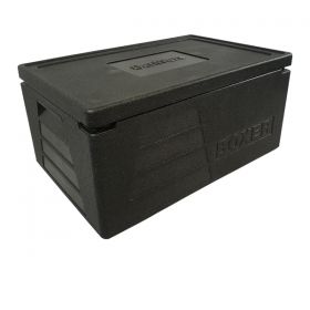 GenWare TBB1142 Thermobox Insulated Food Box GN 1/1 Black - 42 Litre