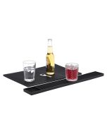 Mat Service 12" X 18" Black - Genware