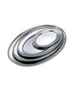 Stainless Steel Oval Flat 9" - Genware