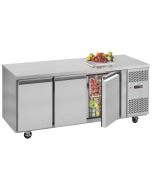 Interlevin PH30 Gastronorm Prep Fridge / Counter - 3 Doors