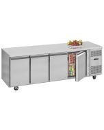 Interlevin PH40 Gastronorm Prep Fridge / Counter - 4 Doors