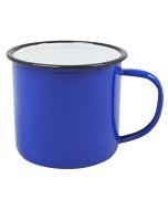 Enamel Mug Blue 9cm Dia 360ml