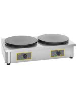 Roller Grill 400CDE Double Crepe Griddle - Electric