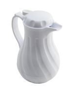 Insulated Beverage Server White 64oz 2Ltr - Genware