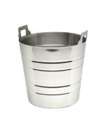 Stainless Steel Wine Bucket With Integral Handles - Genware