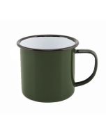 Enamel Mug Green 36cl/12.5oz - Genware