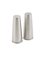 Conical Screw Base Salt & Pepper Condiment Set - Genware