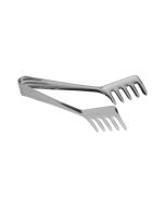 Stainless Steel Spaghetti/Sausage Tongs 200mm 8" - Genware