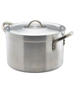 Genware Stewpan & Lid 22cm 5.5 Litre