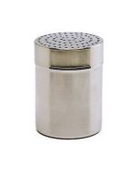 Stainless Steel Shaker With Large 4mm Hole.(Plastic Cap) - Genware