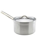 Genware HEAVY DUTY Saucepan & Lid 18cm 3Litre