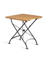 ARCH Square Folding Table Wood Top Outdoor – 70cm x 70cm – ZA.101CT