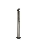 Genware Floor-Mounted Stainless Steel Smokers Pole 92cm