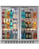 Blizzard BAR2SS - Bottle Cooler Double Door Stainless Steel