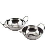 Stainless Steel Balti Dish 13cm(5")With Handl - Genware