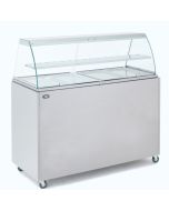 Roller Grill BMV4 Bain Marie with Display Cabinet