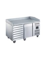 Blizzard  BPB1500-7N 1 Door 7 Drawer Pizza Prep Counter Fridge 390L