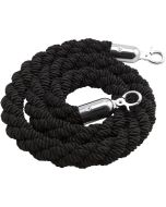 Barrier Rope Black - Use W/Code Bp-Rpe - Genware