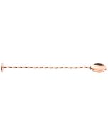 Copper Classic Bar Spoon 27cm - Genware BS-C27C 