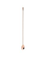 Teardrop Bar Spoon 35cm Copper - Genware BS-T35C - Genware