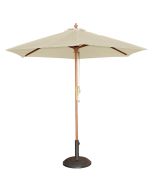 Bolero Round Parasol 2.5m Diameter Cream