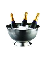 Genware Stainless Steel  Champagne Bowl 38cm