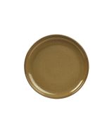 Terra Stoneware Rustic Brown Coupe Plate 27.5cm - pk 6