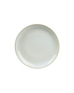 Terra Stoneware Rustic White Coupe Plate 24cm - pk 6