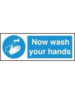 Now wash your hands. 80x230mm. S/A