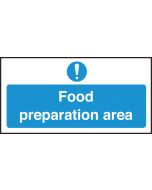 Food preparation area. 100x200mm S/A