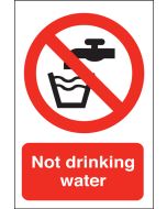 Not drinking water. 150x100mm. S/A