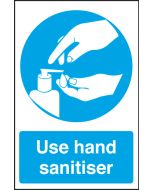 Use Hand Sanitiser. 200x300mm S/A