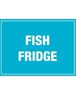 Fish Fridge. 150x200mm. Self Adhesive Vinyl