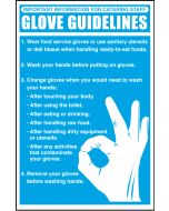 Gloves Guidelines. 300x200mm. S/A