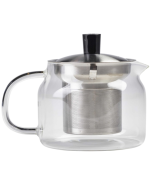 Glass Teapot with Infuser 47cl/16.5oz - Genware