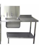 Parry Dishwasher Dirties Table Stainless Steel - W1200xD700xH880 - DWD1200