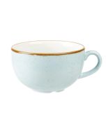 Churchill Stonecast Cappuccino Cup Duck Egg Blue 12oz - DK513 - pk 12