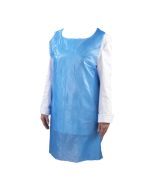 Blue Disposable Pe Apron (100 Pcs) - Genware