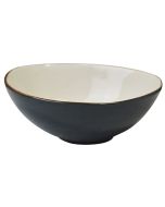 Orion Elements Rustic Shaped Bowl Slate Grey - EL23GR