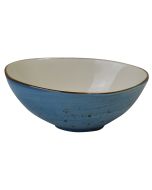 Orion Elements Rustic Shaped Bowl Ocean Blue - EL23OM