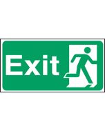 Exit man right. 150x300mm F/P