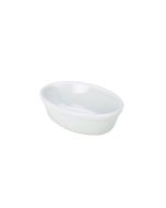 Royal Genware Oval Pie Dish 16cm White