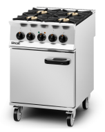 Lincat OD8006/P Opus 800 - Dual Fuel 4 Burner Range - LPG