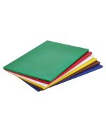 Green Poly Cutting Board 18 x 12 x 0.5" - Genware