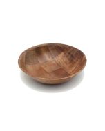 Woven Wood Bowls 10" Dia - Genware