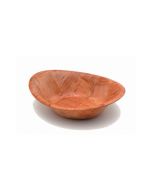 Oval Wooden Woven Bowls 9"x7" - Genware